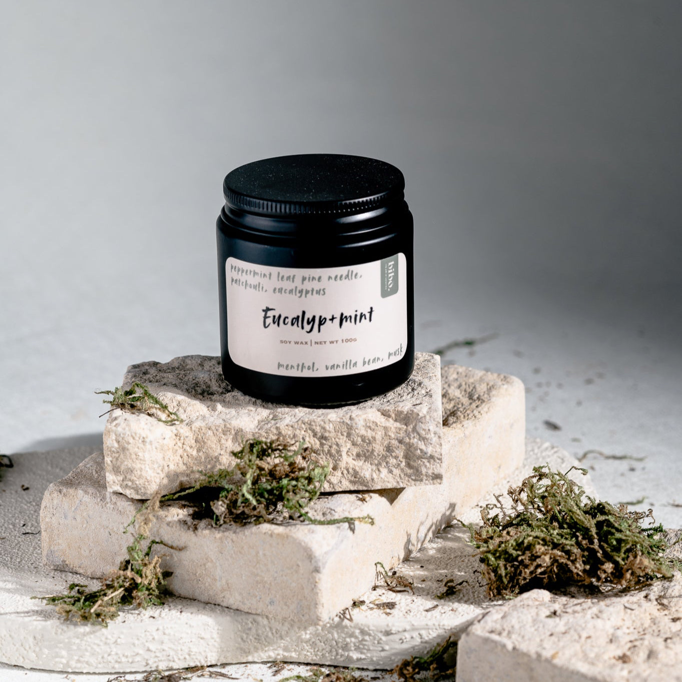 Eucalyp+mint Scented Candle
