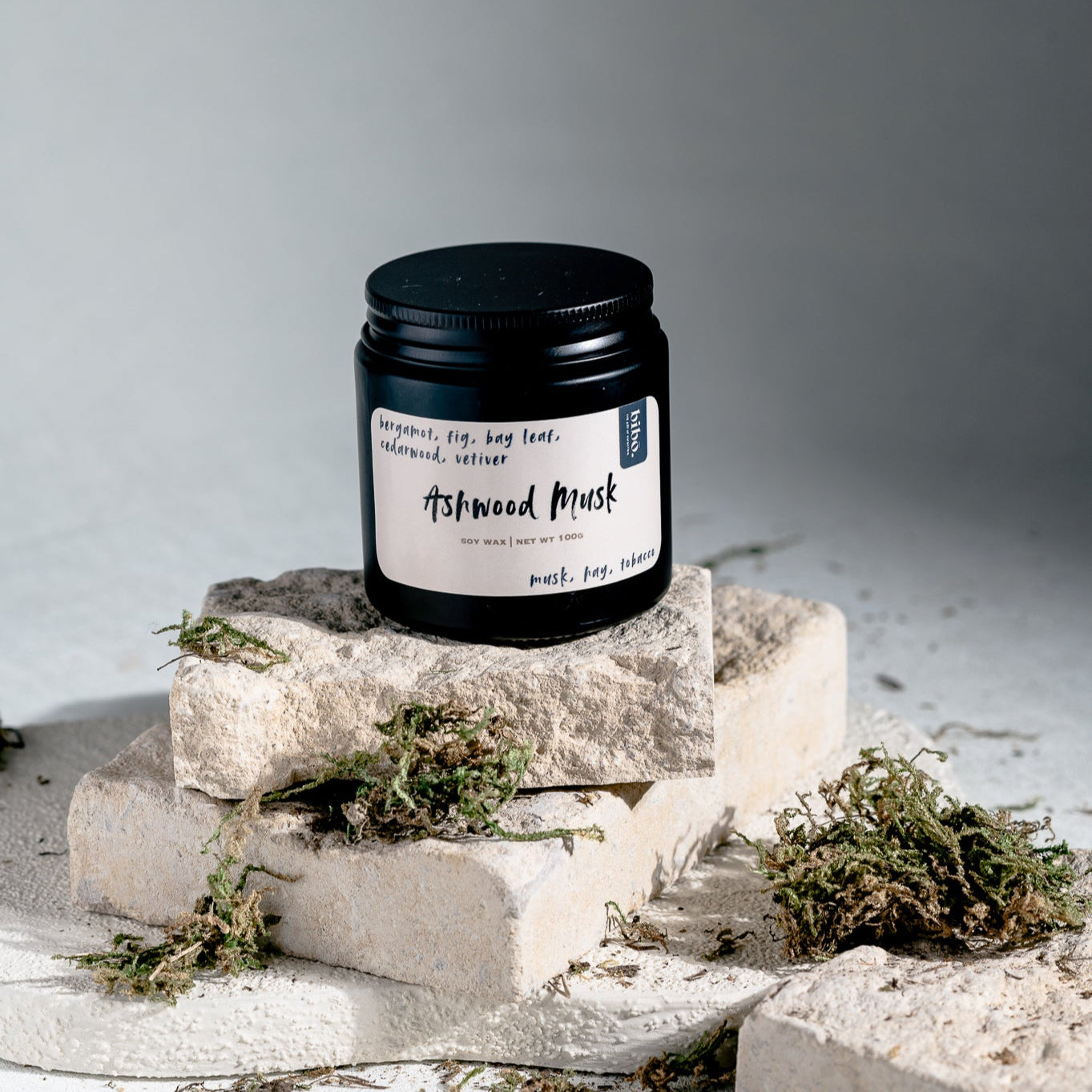 Ashwood Musk Scented Candle