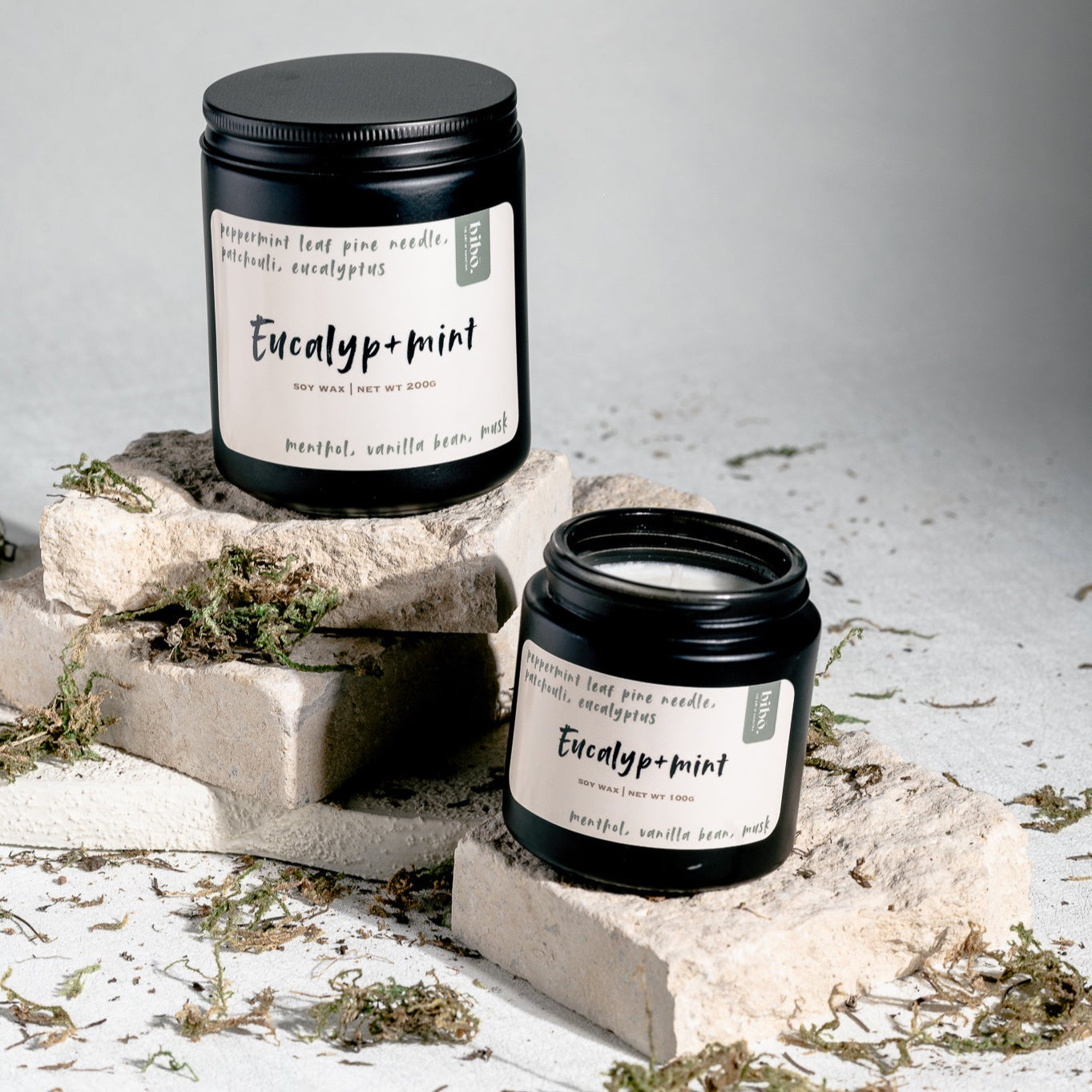 Eucalyp+mint Scented Candle