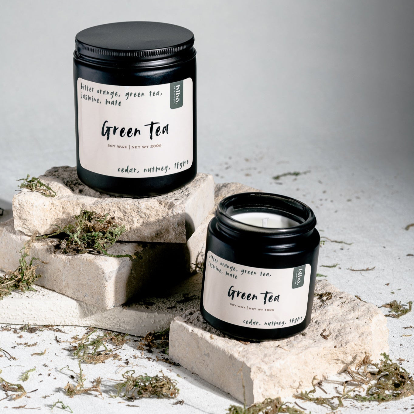 Green Tea Scented Candle