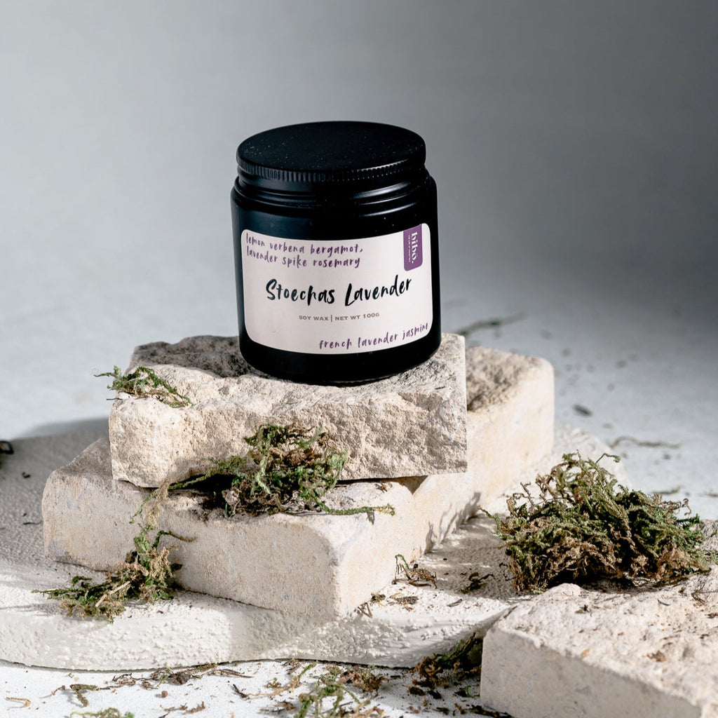 Stoechas Lavender Scented Candle