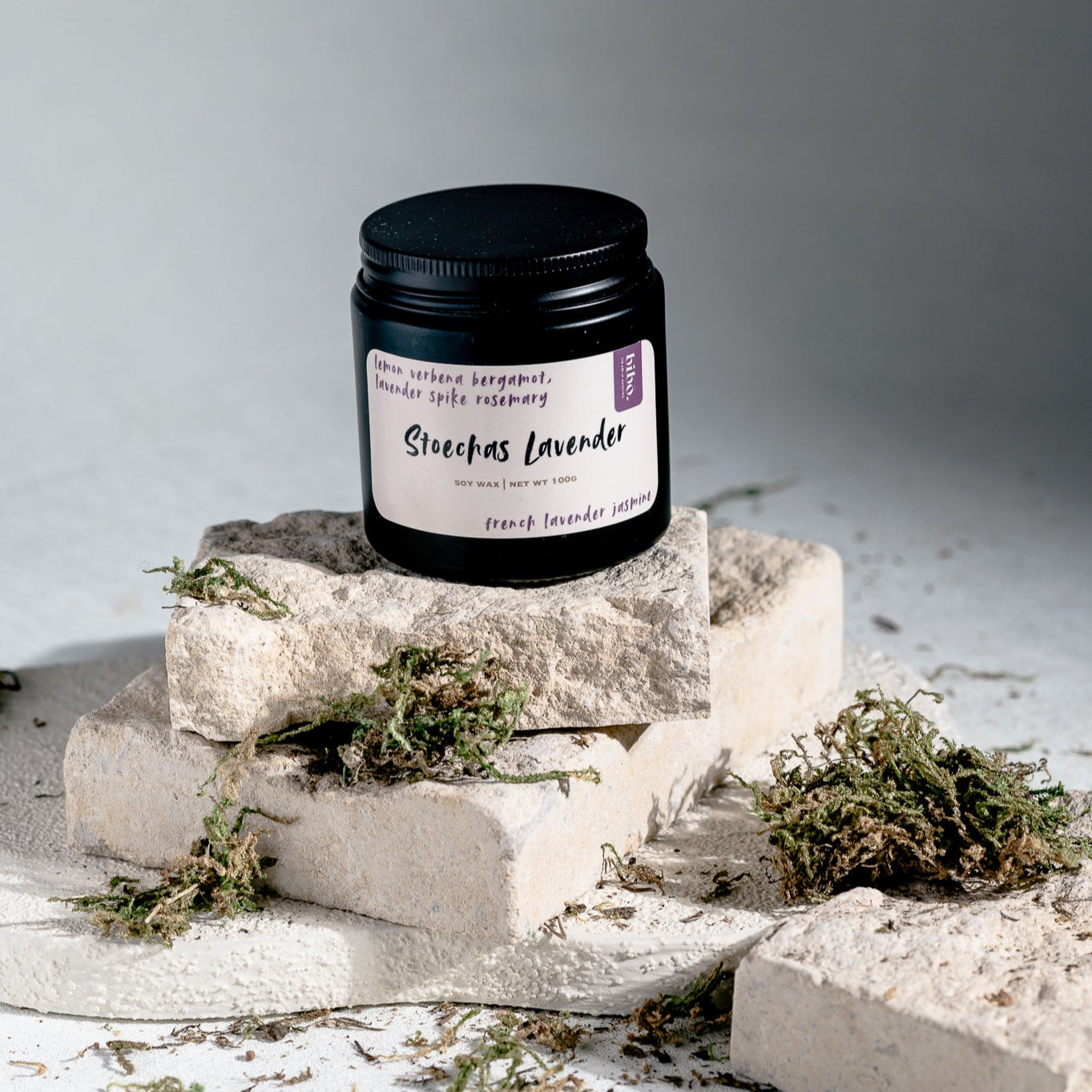 Stoechas Lavender Scented Candle