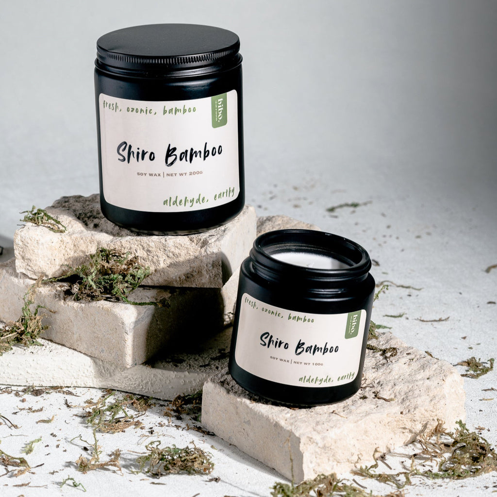 Shiro Bamboo Scented Candle