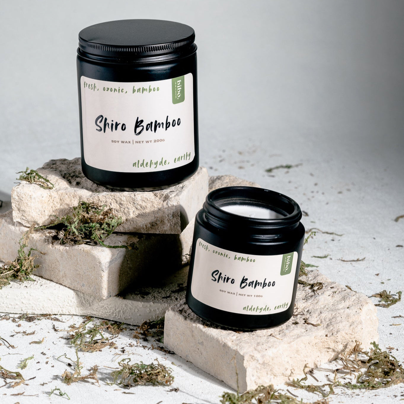 Shiro Bamboo Scented Candle