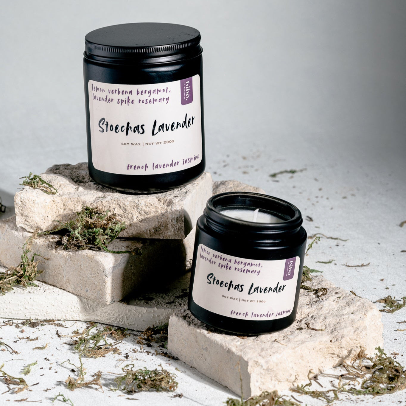 Stoechas Lavender Scented Candle
