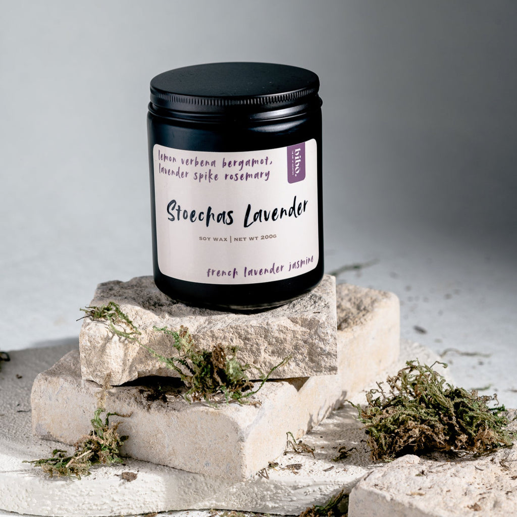 Stoechas Lavender Scented Candle