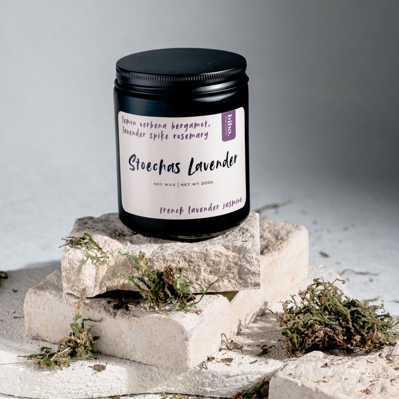 Stoechas Lavender Scented Candle